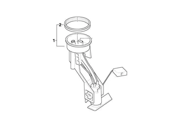 Fuel Tank Delivery Unit Right 16116763817 - Image 4